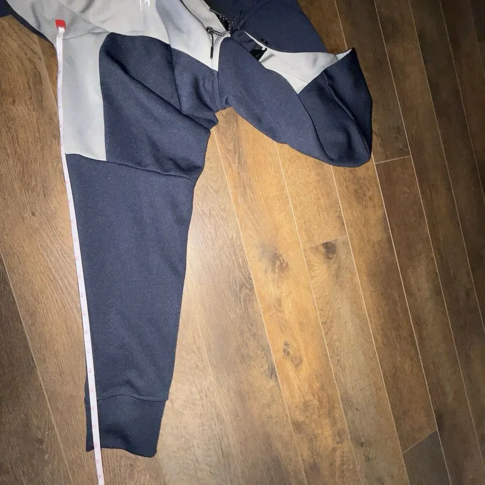 Nike Men’s M Navy & White Hooded Jacket